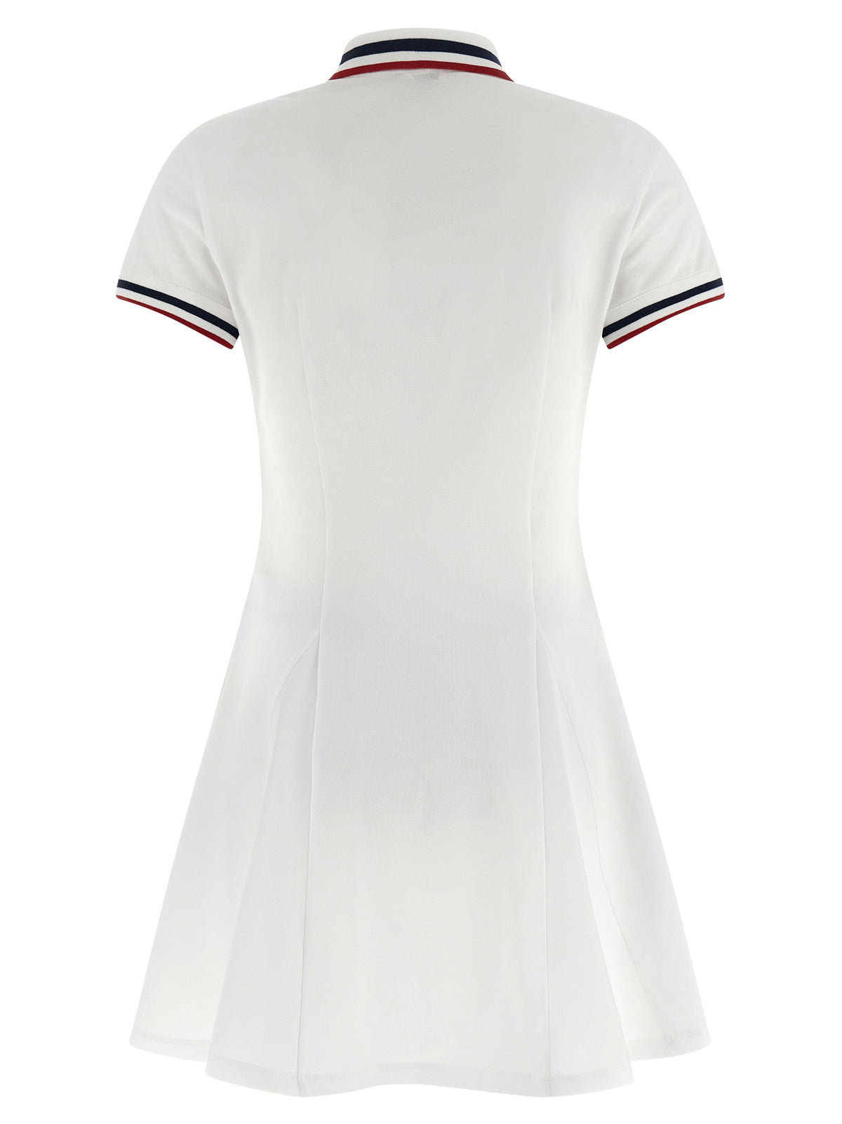 White Cotton Short Dress