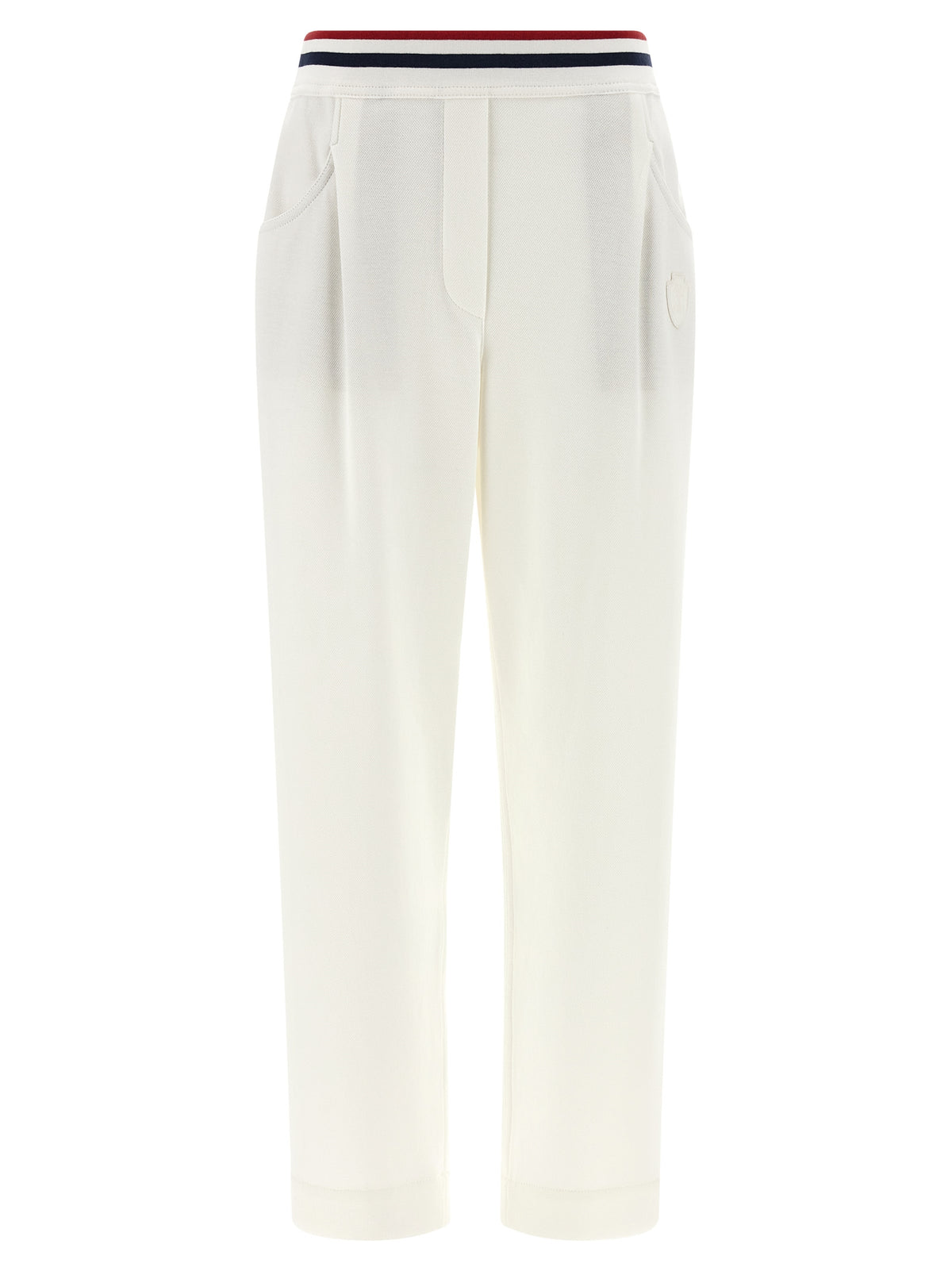 White Cotton Joggers (Workout Pants)