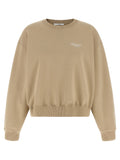 Beige Cotton Sweatshirt