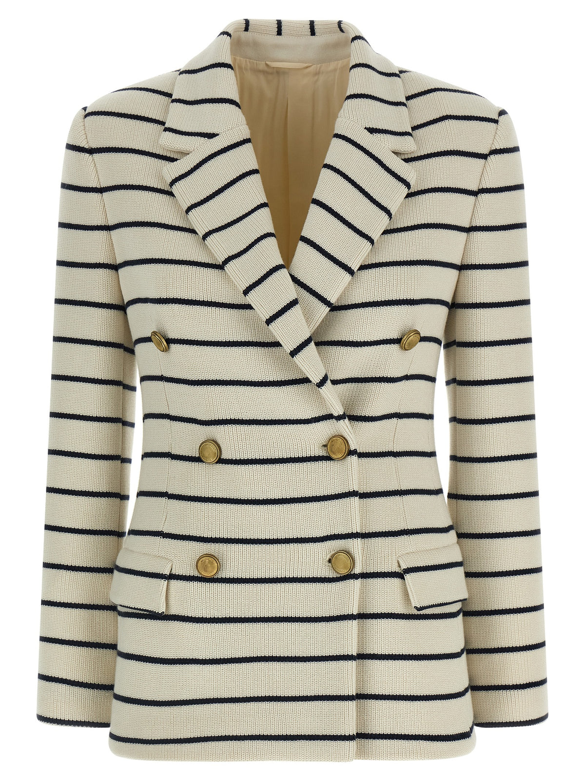 Blue Cotton Blazer