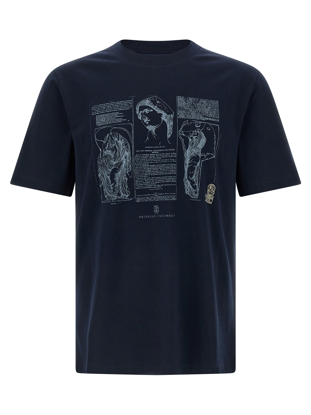 Blue Cotton T-Shirt
