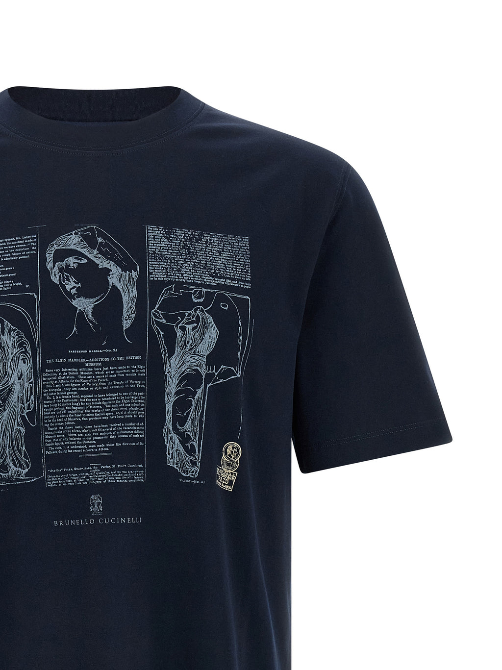 Blue Cotton T-Shirt