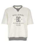 White Cotton Sweatshirt