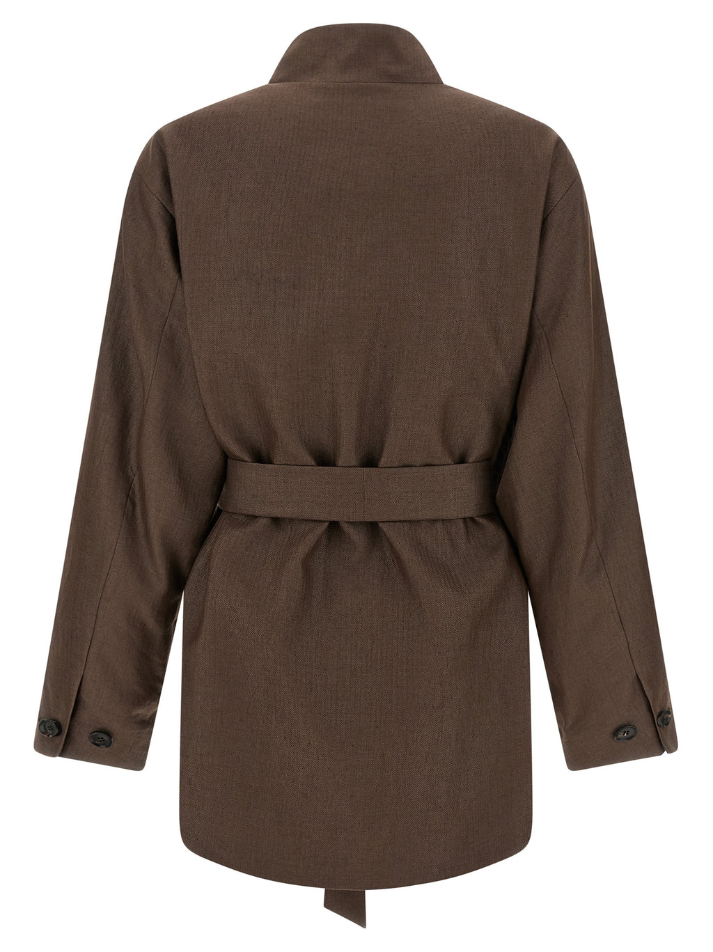 Brown Polyamide Blazer