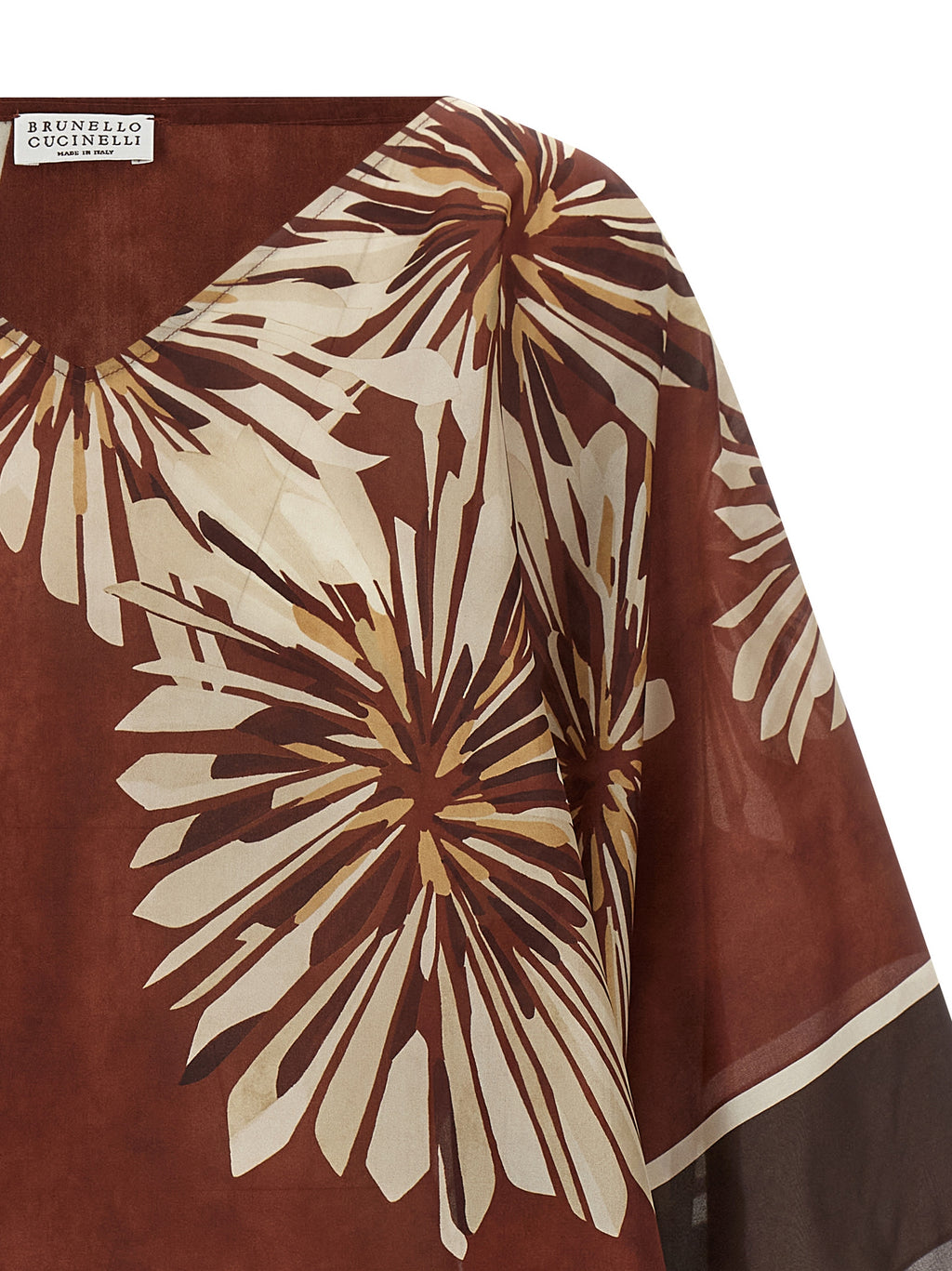 Bordeaux Silk Blouse
