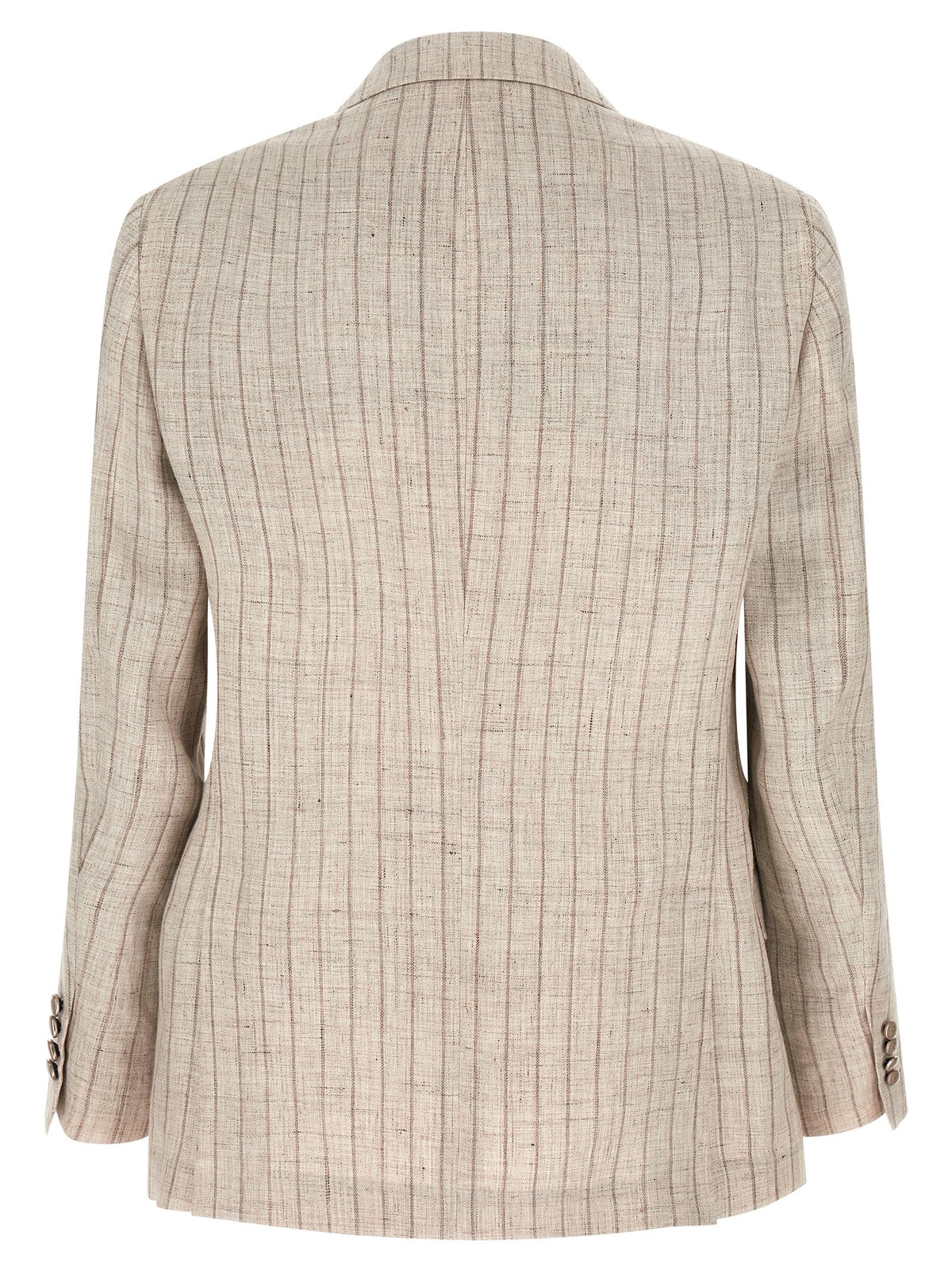 Gray Linen Blazer
