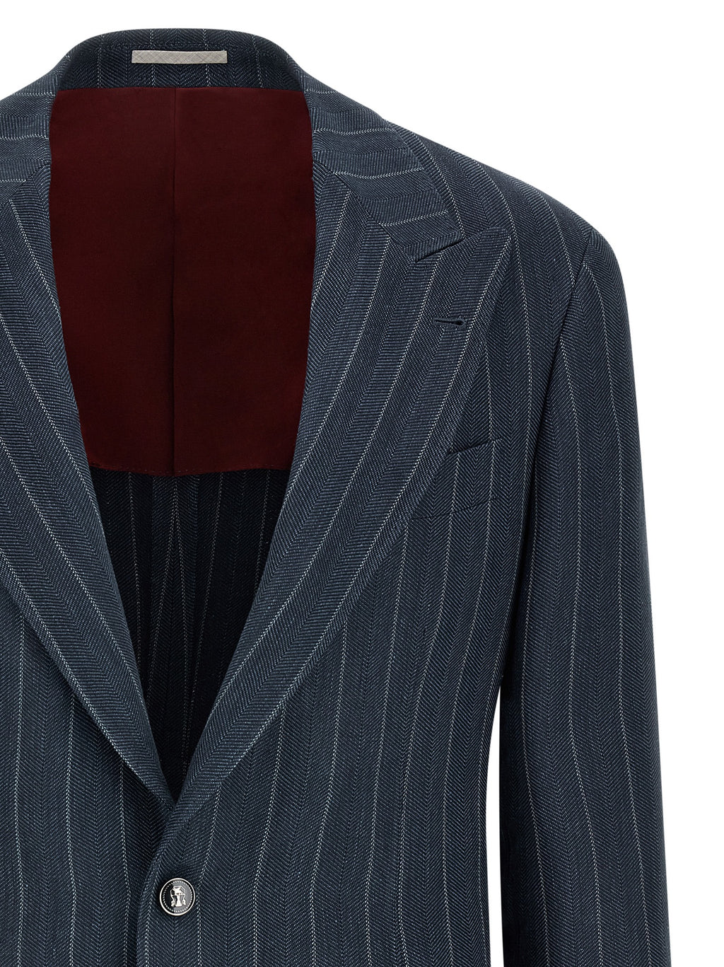 Blue Hemp Blazer