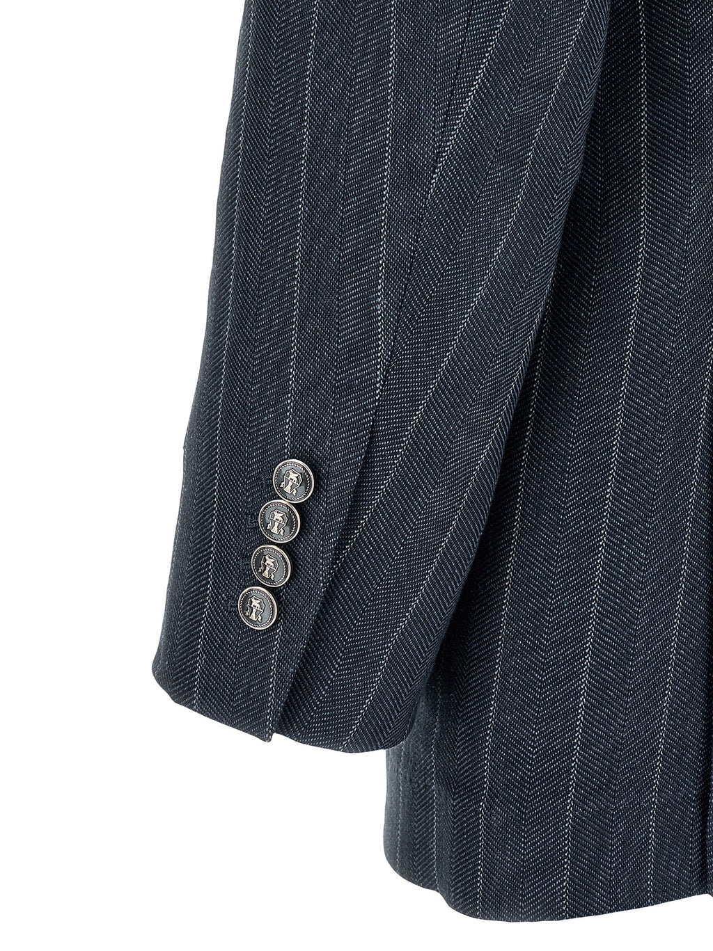 Blue Hemp Blazer