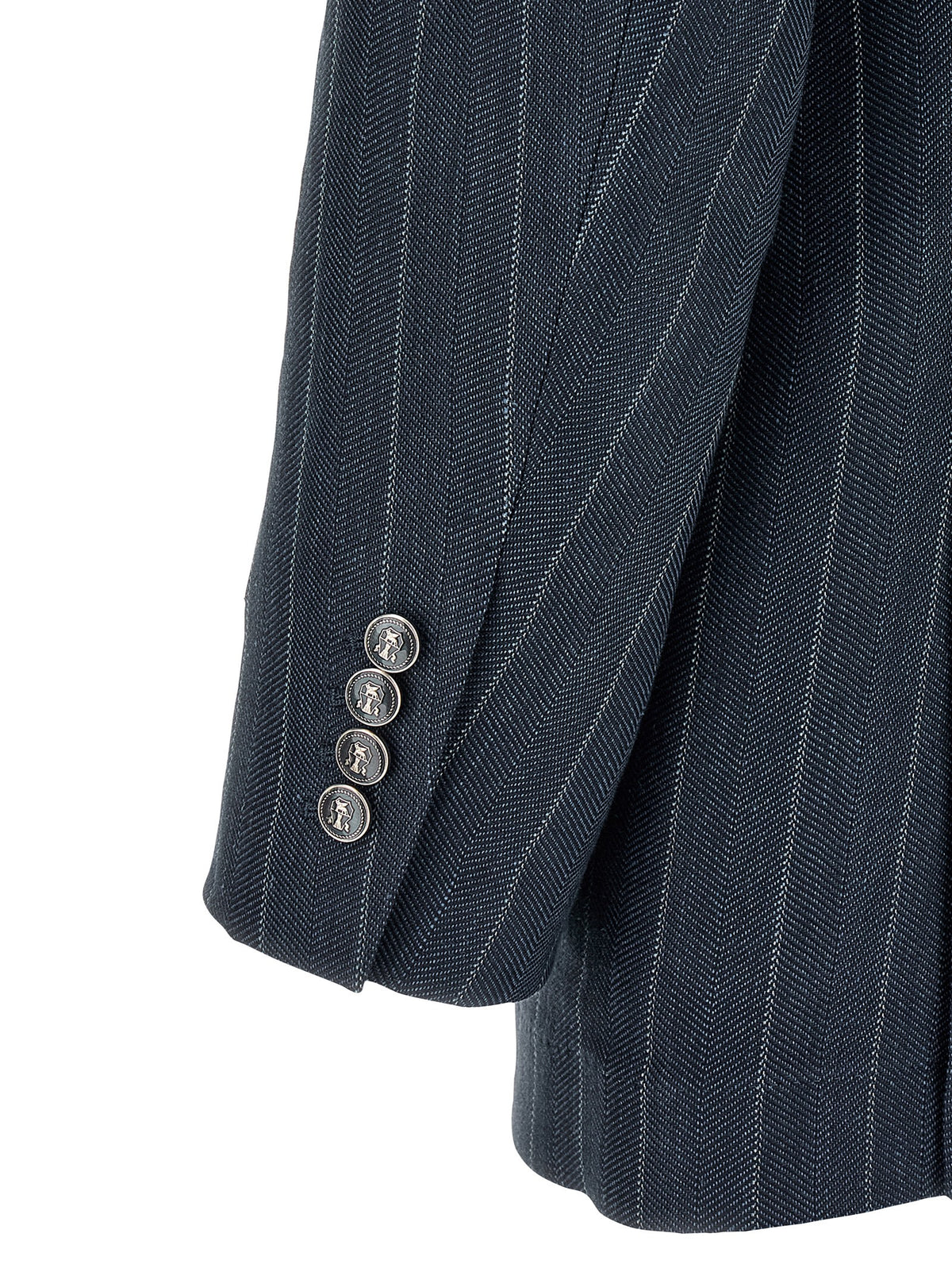 Blue Hemp Blazer