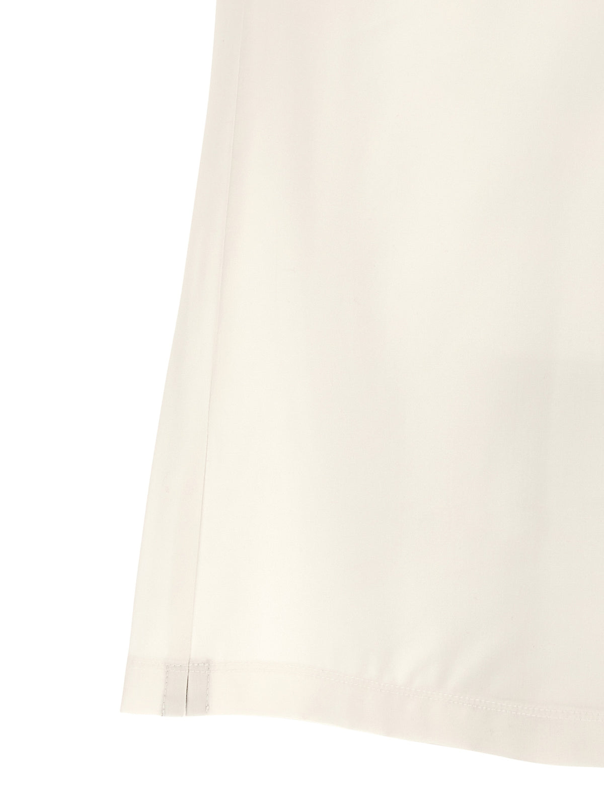 White Virgin Wool Polo Shirt