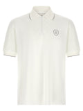 White Polyamide Polo Shirt