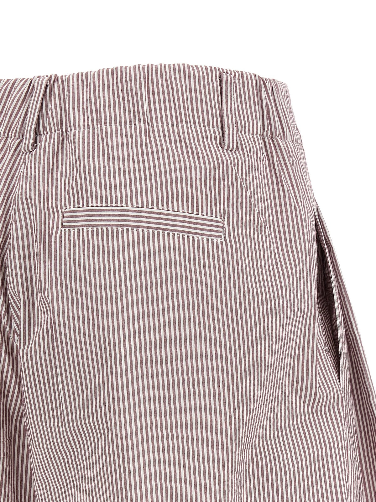 Multicolor Cotton Bermuda Shorts