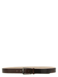 Brown Leather Regular Belt