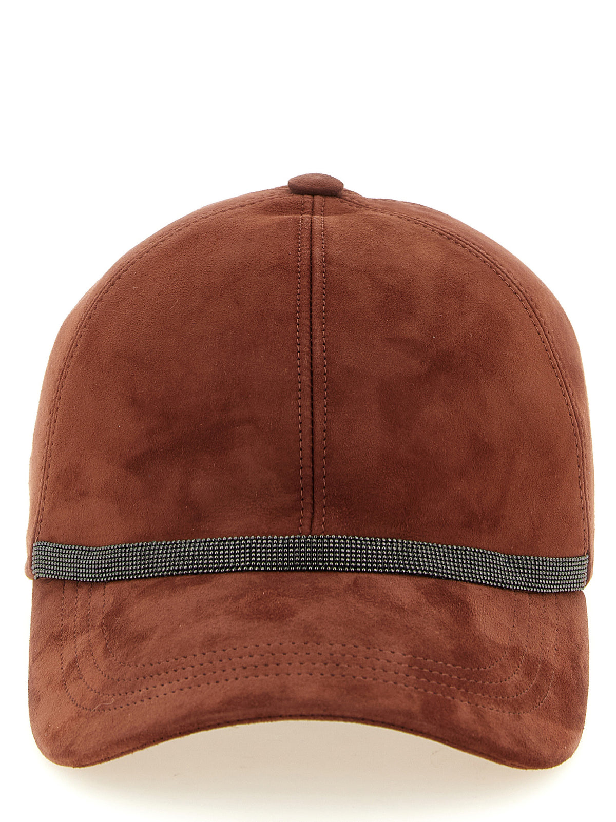 Red Lamb Leather Cap (Baseball Hat)