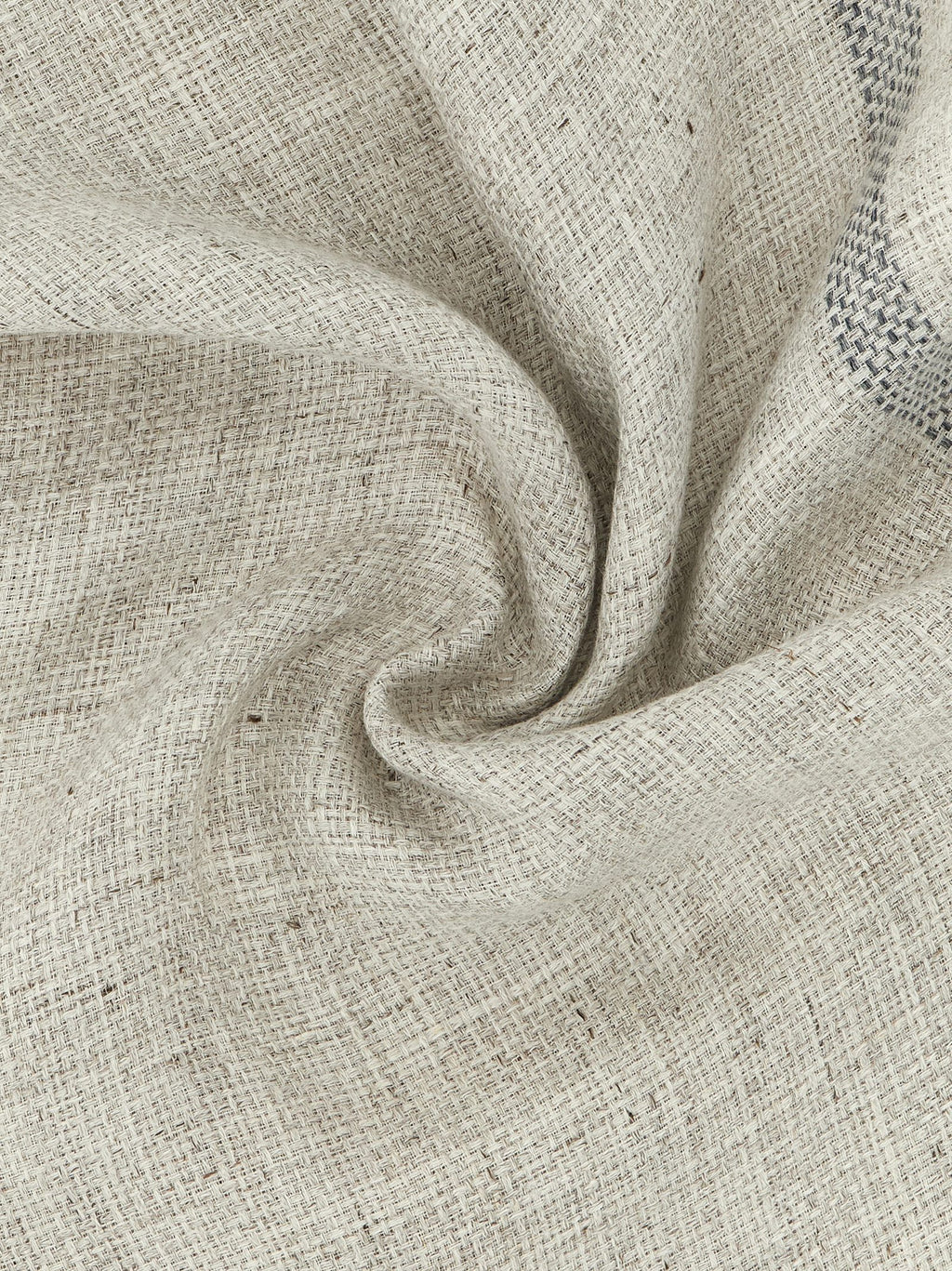 Gray Linen Scarf