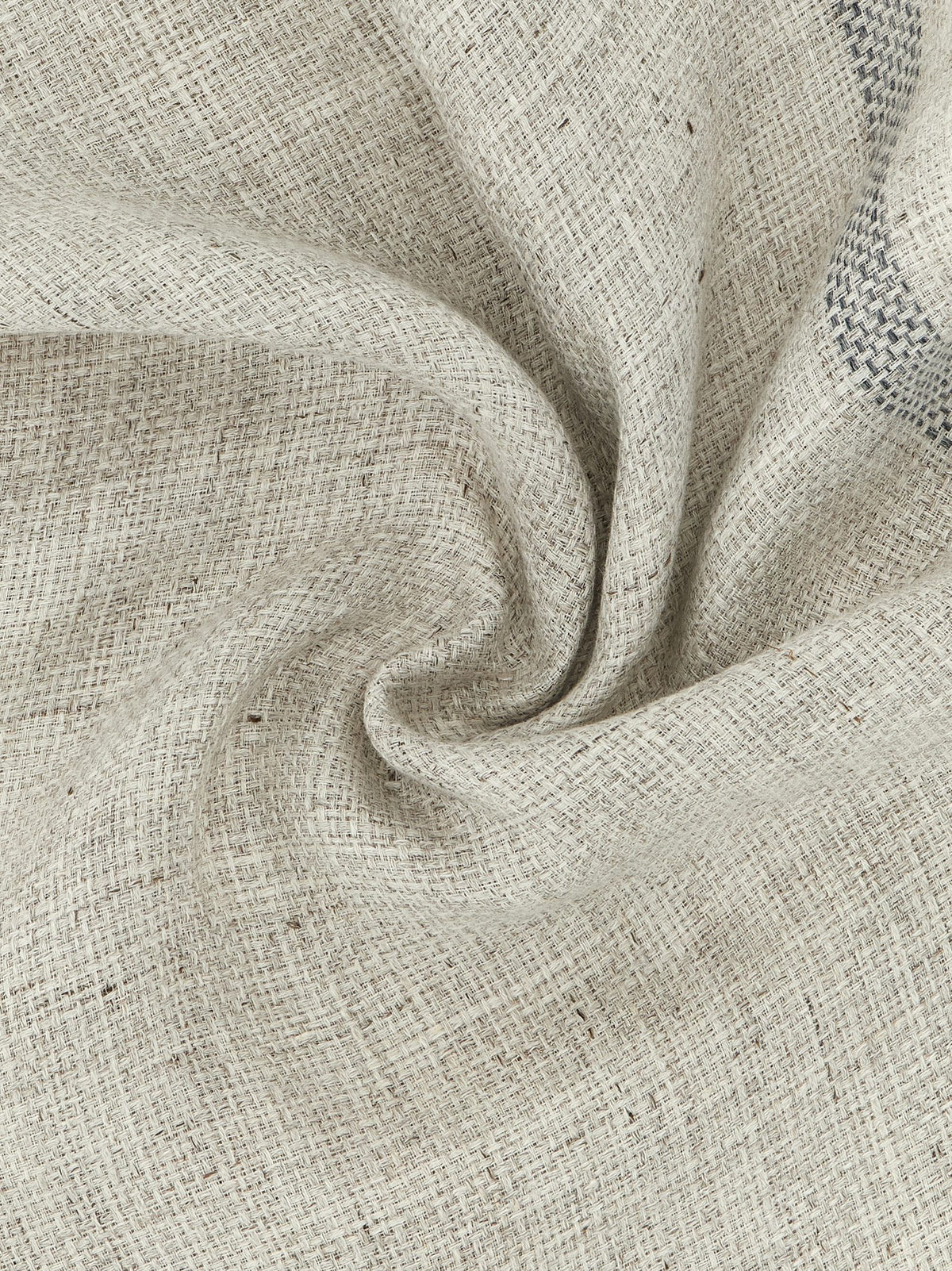 Gray Linen Scarf
