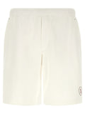 White Cotton Bermuda Shorts