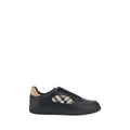 Black Calf Leather Bos Taurus Low Top Sneakers