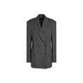 Black Elastane Blazer