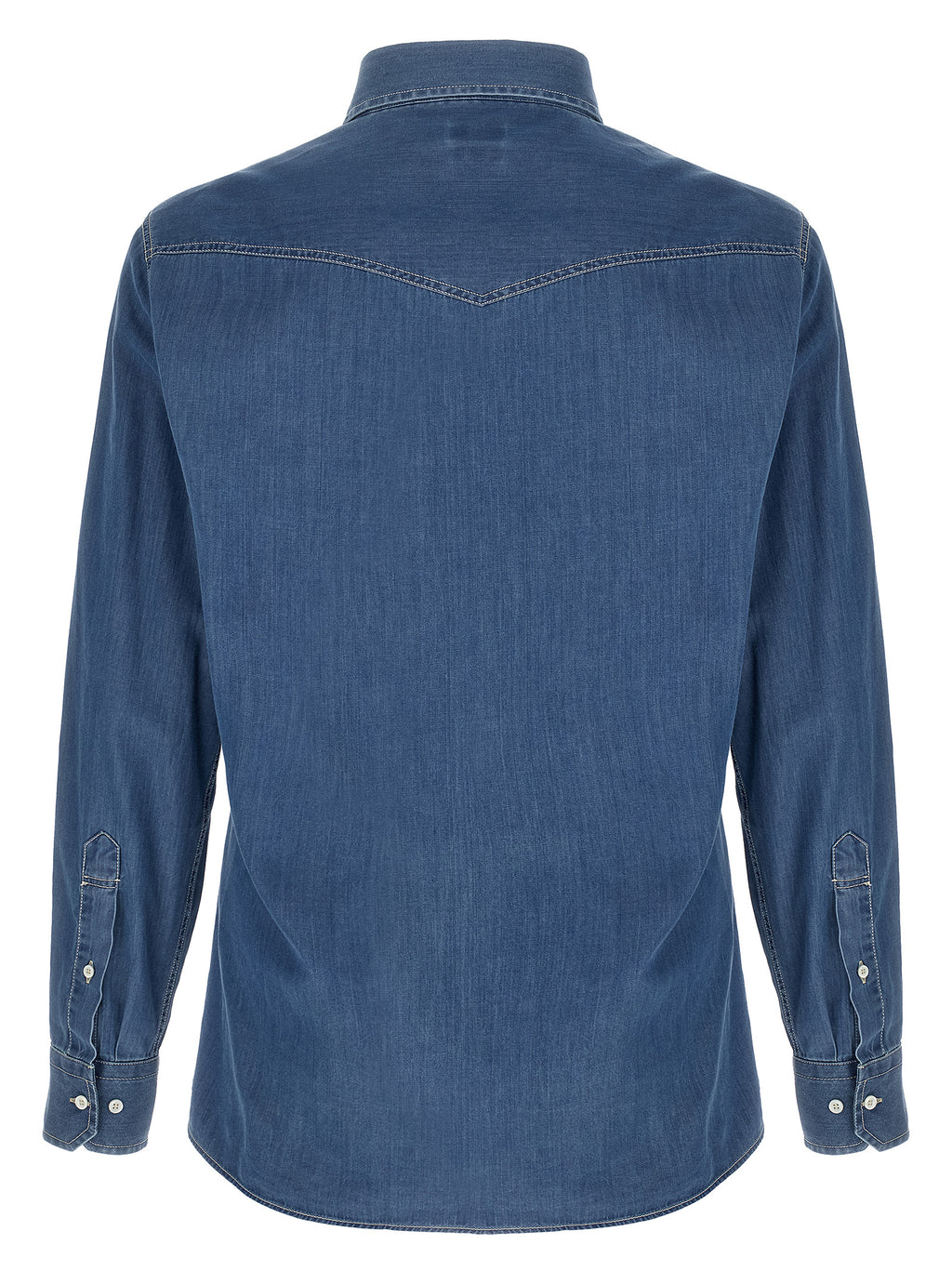 Blue Cotton Blouse