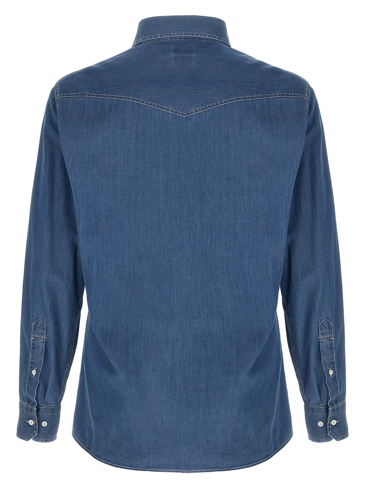 Blue Cotton Blouse