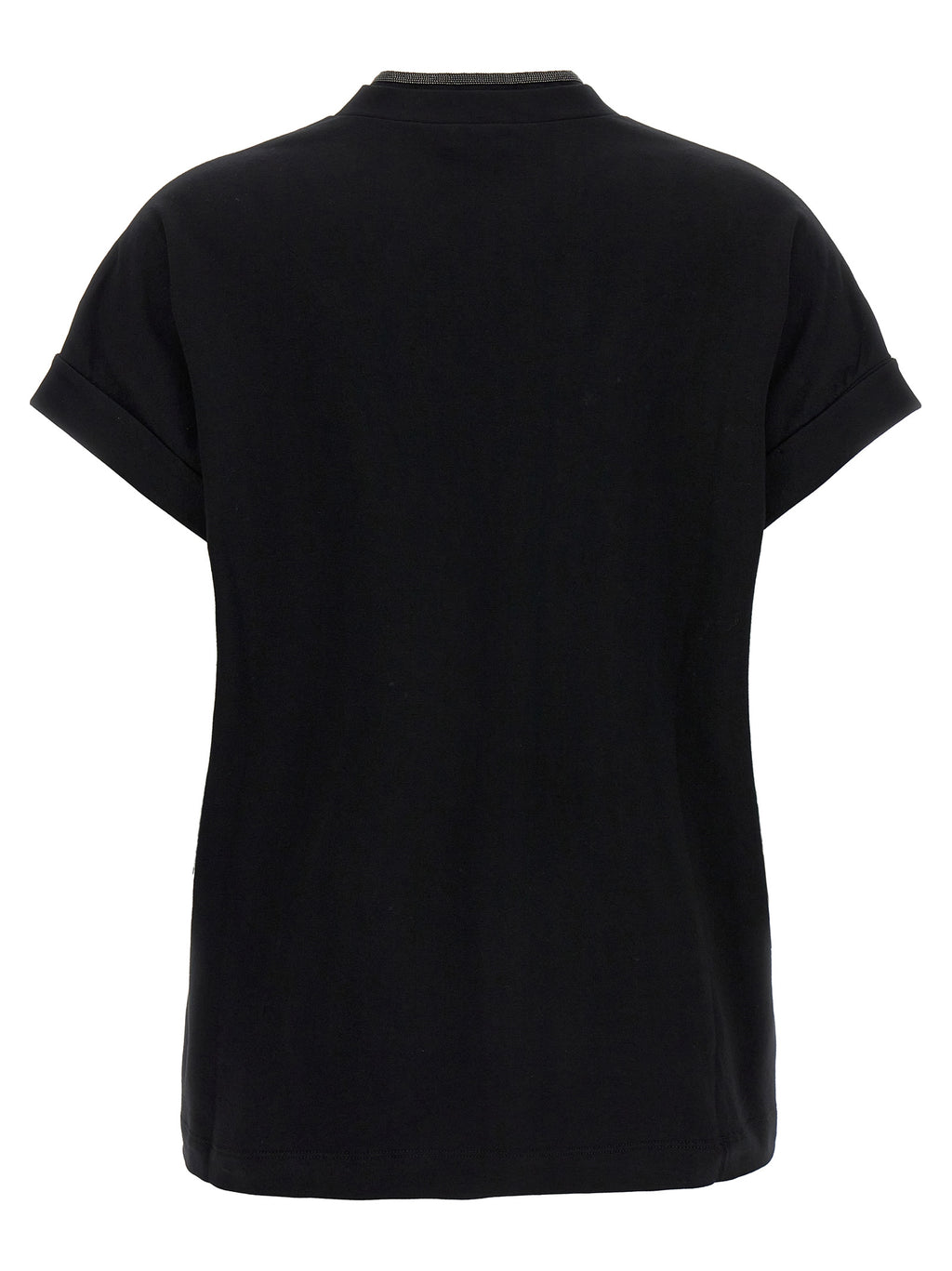 Black Cotton T-Shirt