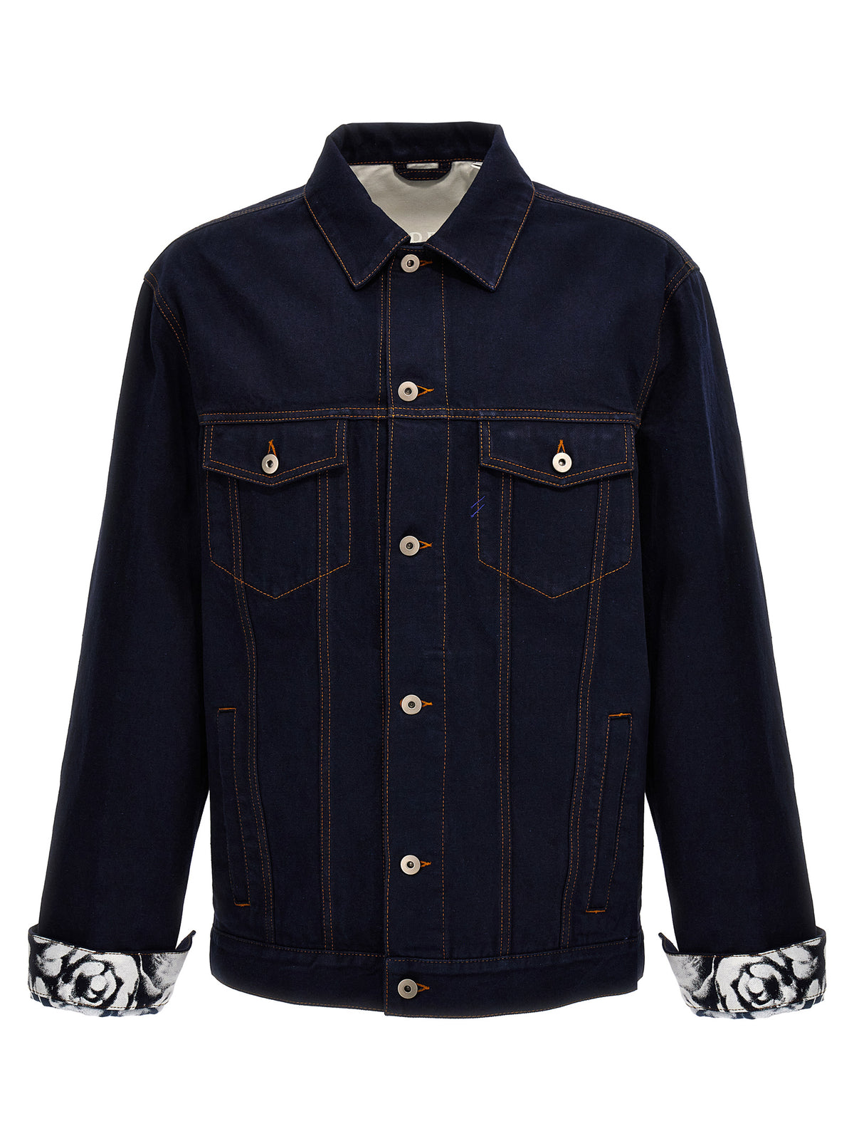 Blue Cotton Denim Jacket