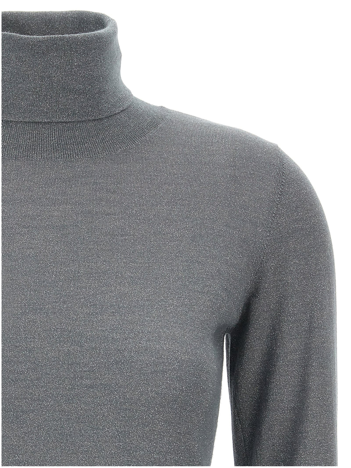 Gray Cashmere Cardigan