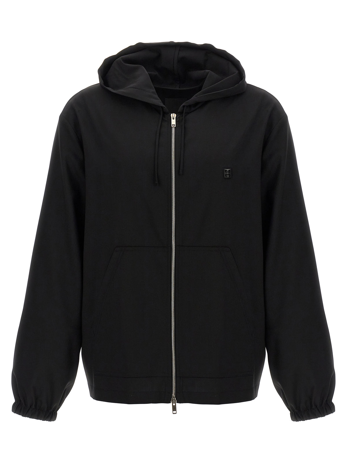Black Virgin Wool Sweatshirt