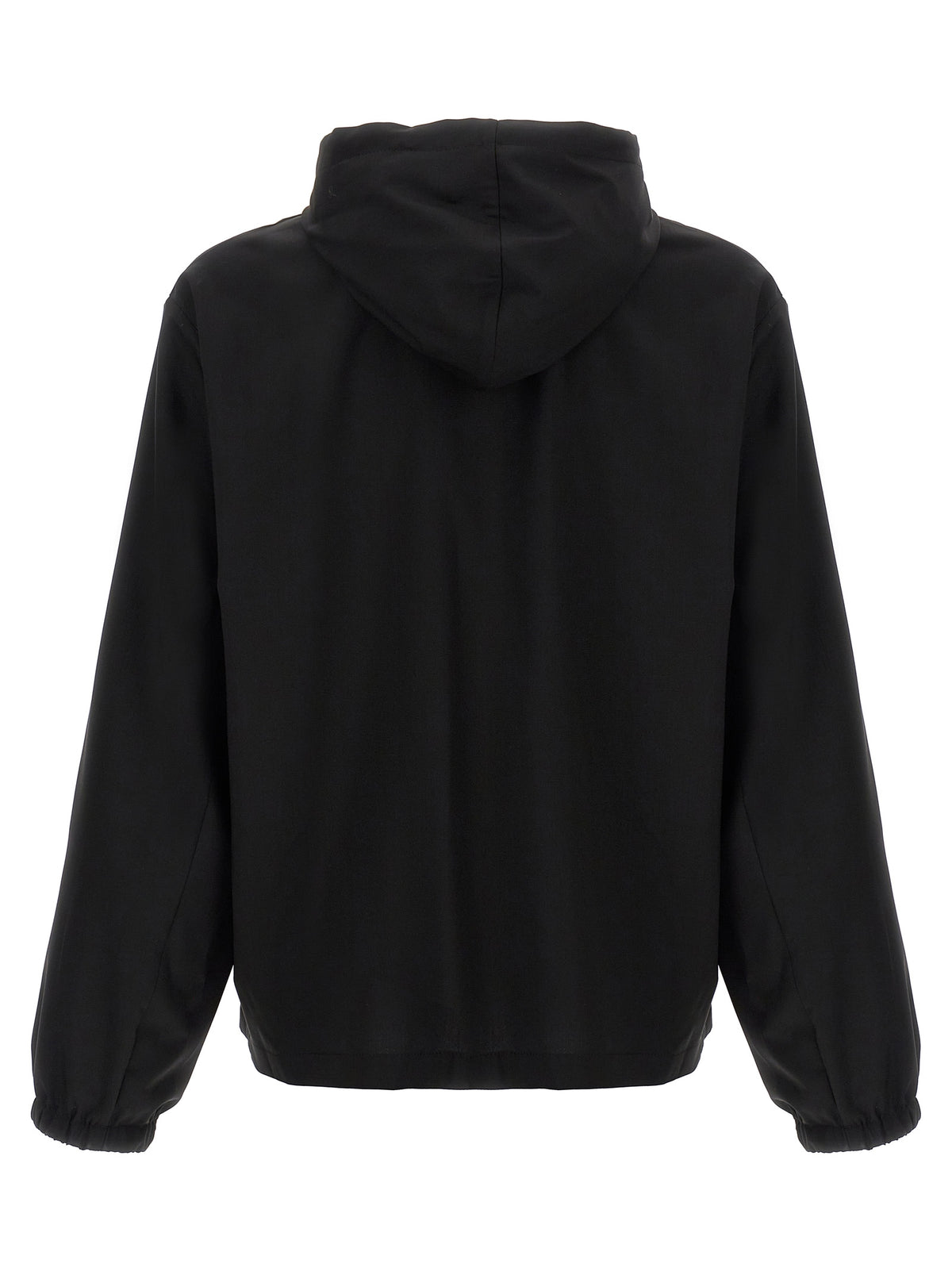 Black Virgin Wool Sweatshirt