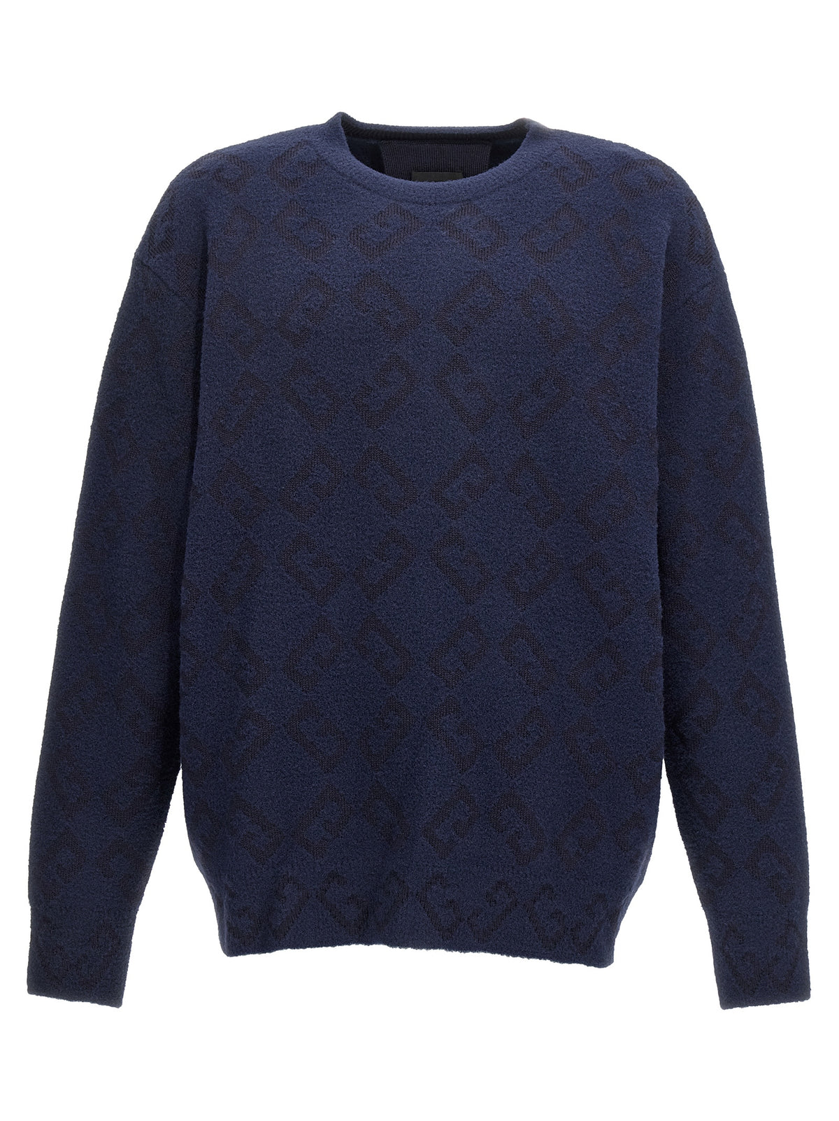 Blue Wool Cardigan