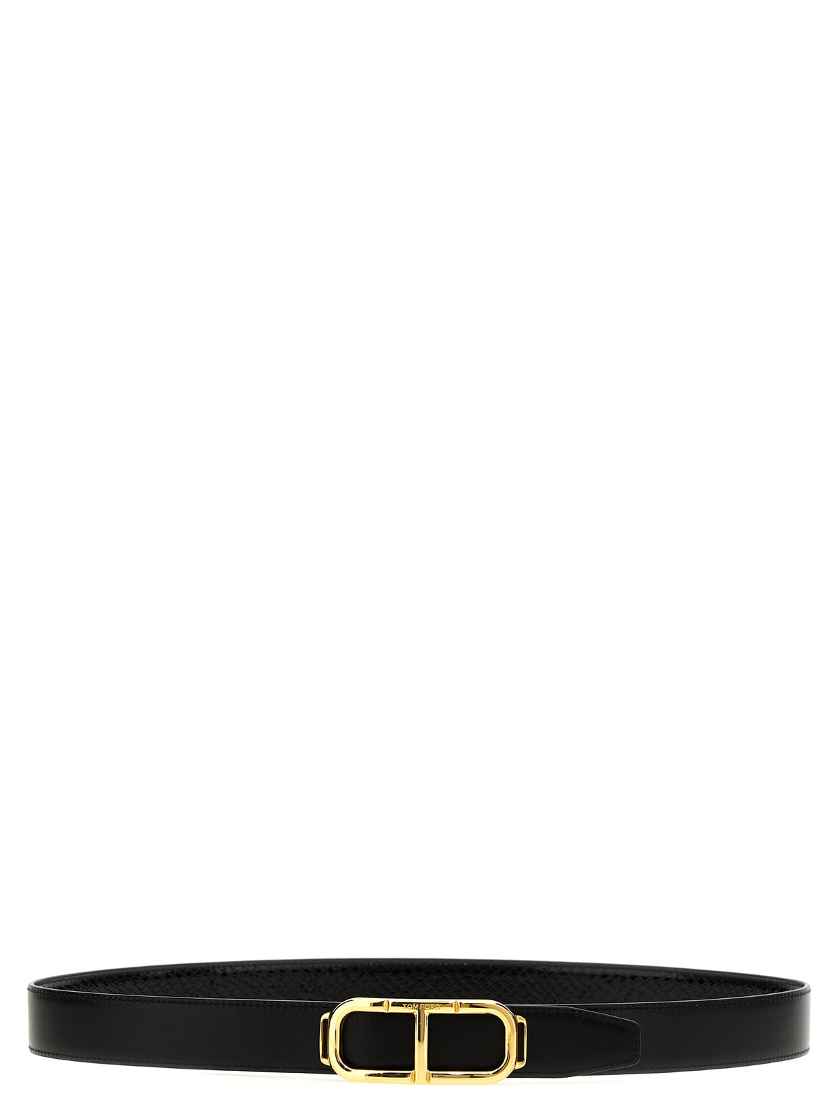 Black Leather Regular Belt