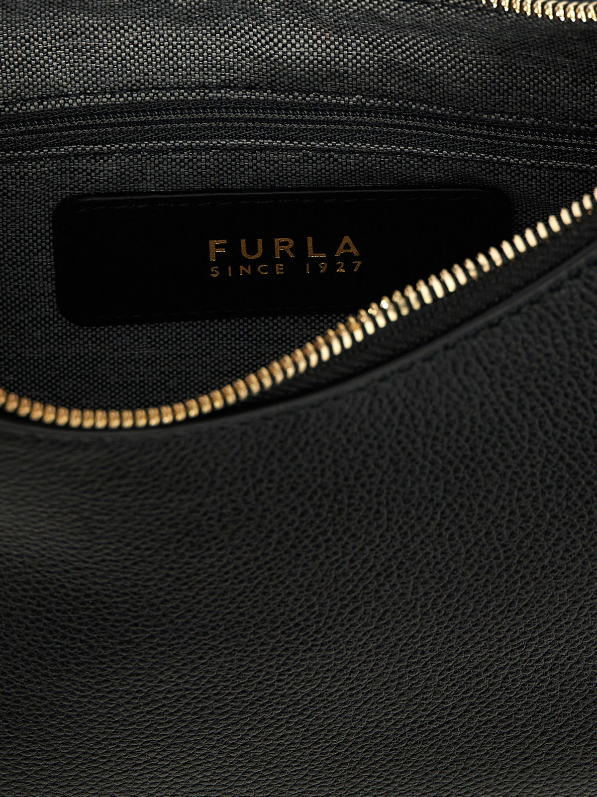 Black Leather Shoulder Bag