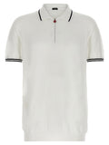 White Cotton Polo Shirt