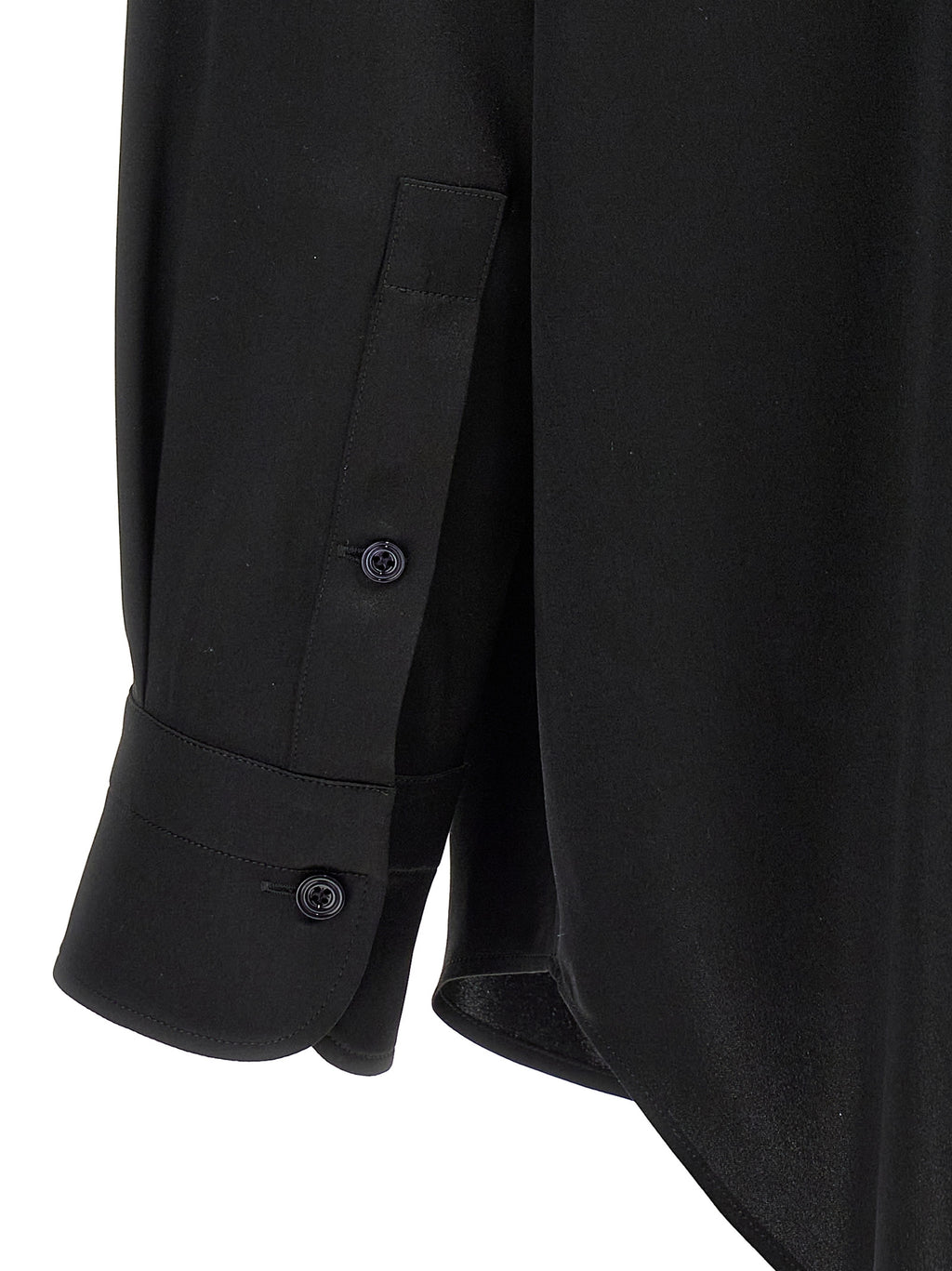 Black Silk Blouse