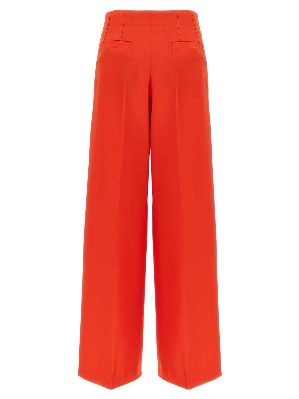Red Wool Pants