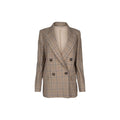 Brown Linen Blazer
