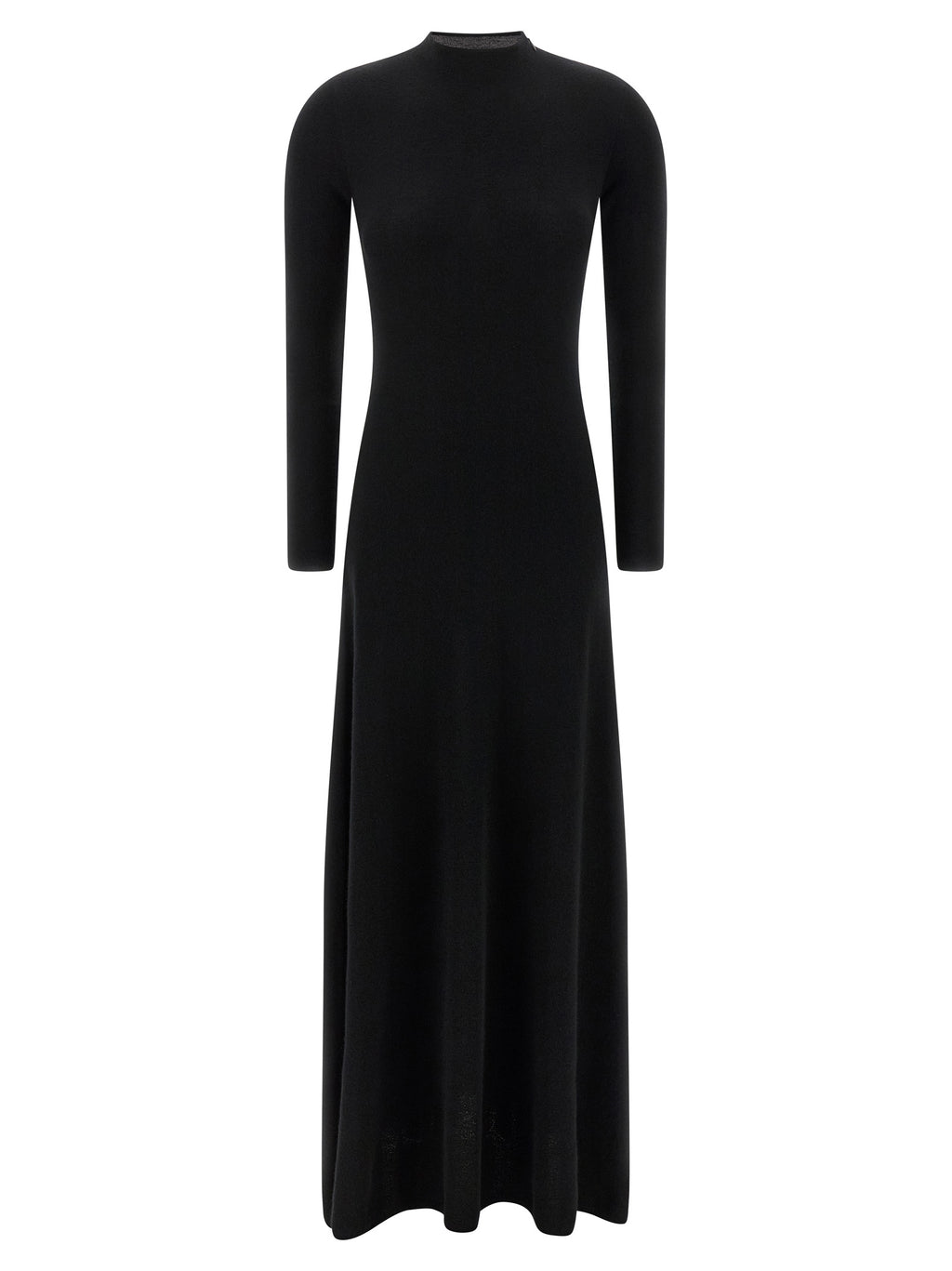 Black Cashmere Long Dress