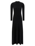 Black Cashmere Long Dress