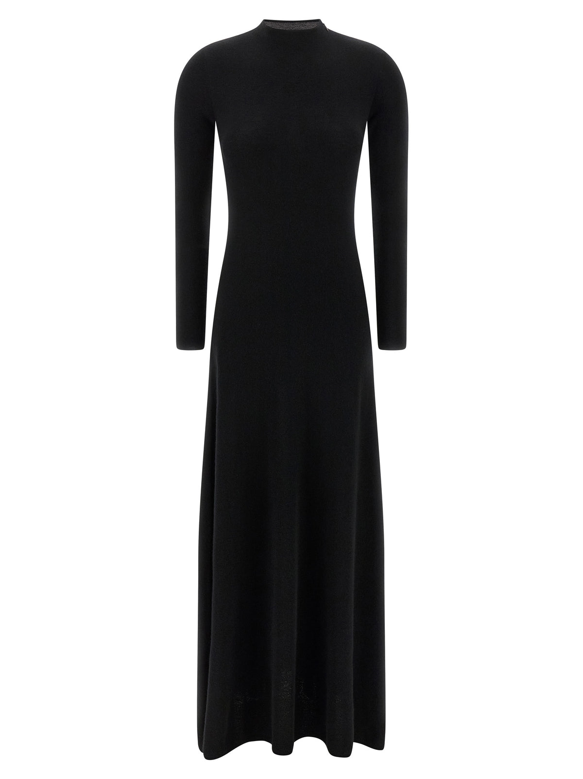 Black Cashmere Long Dress
