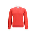 Red Cotton Sweatshirt