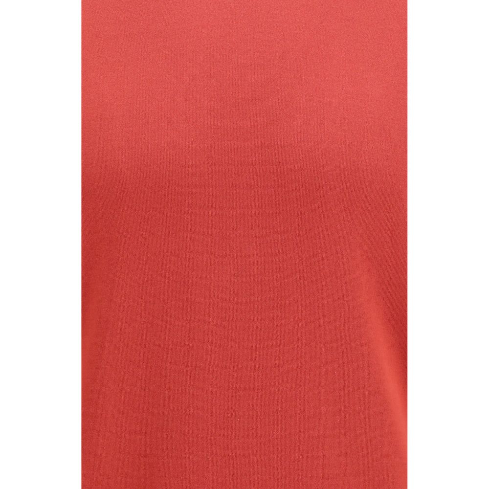 Red Cotton Sweatshirt
