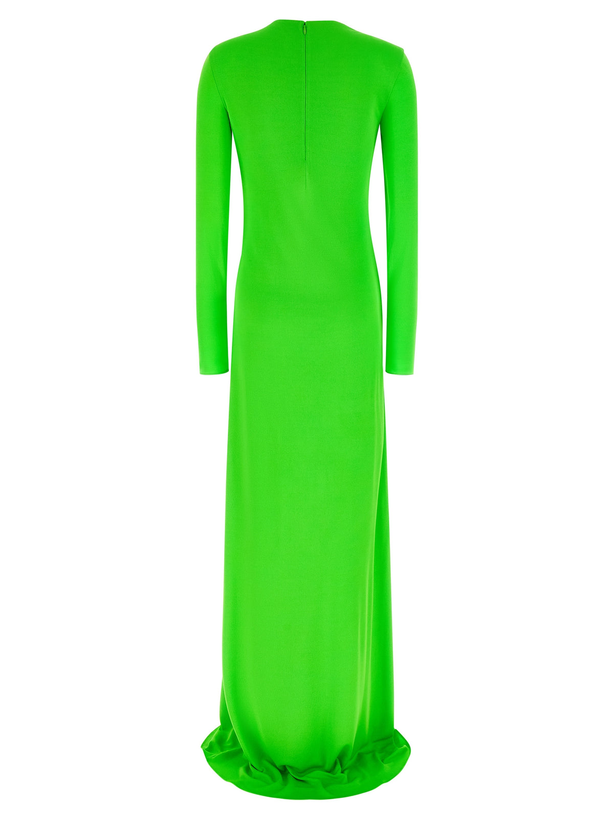 Bicolor Viscose Long Dress
