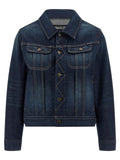Blue Cotton Denim Jacket
