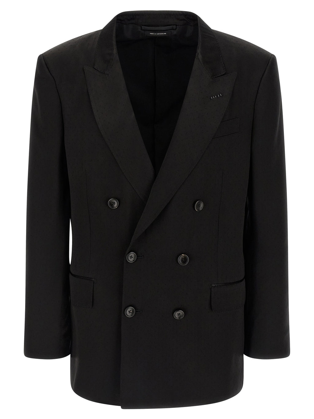 Black Viscose Blazer