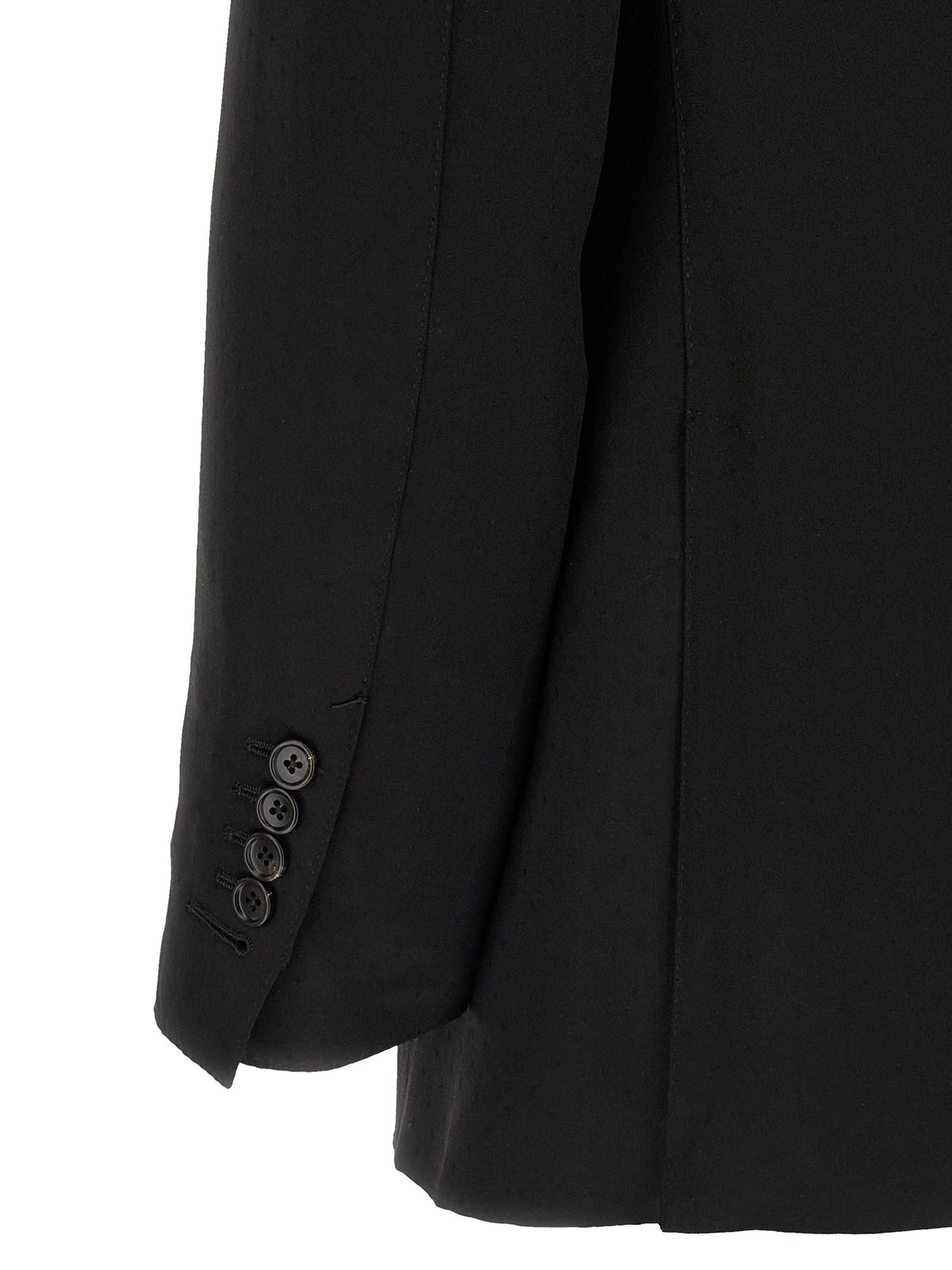 Black Viscose Blazer