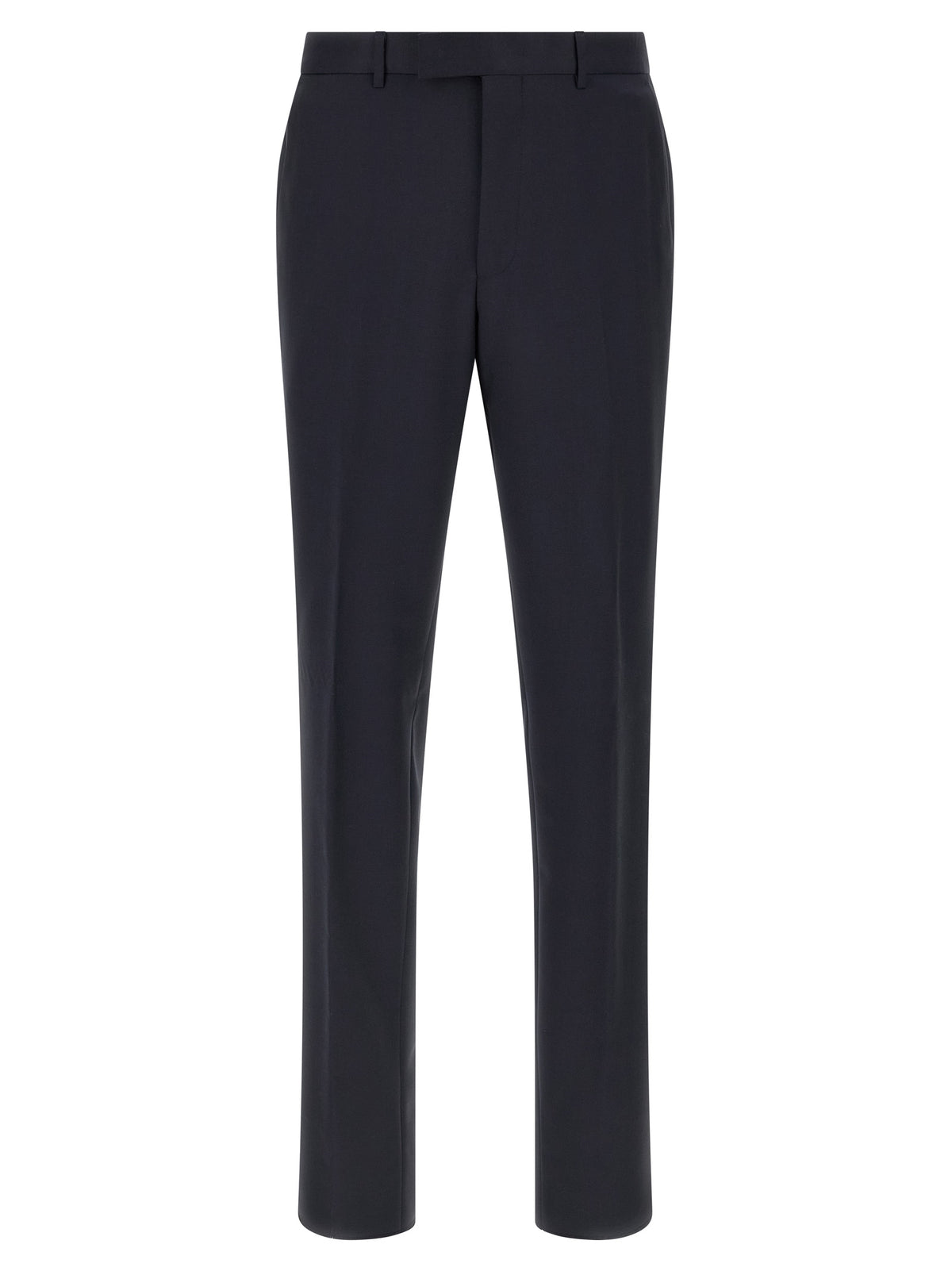 Blue Wool Two-Piece Suit