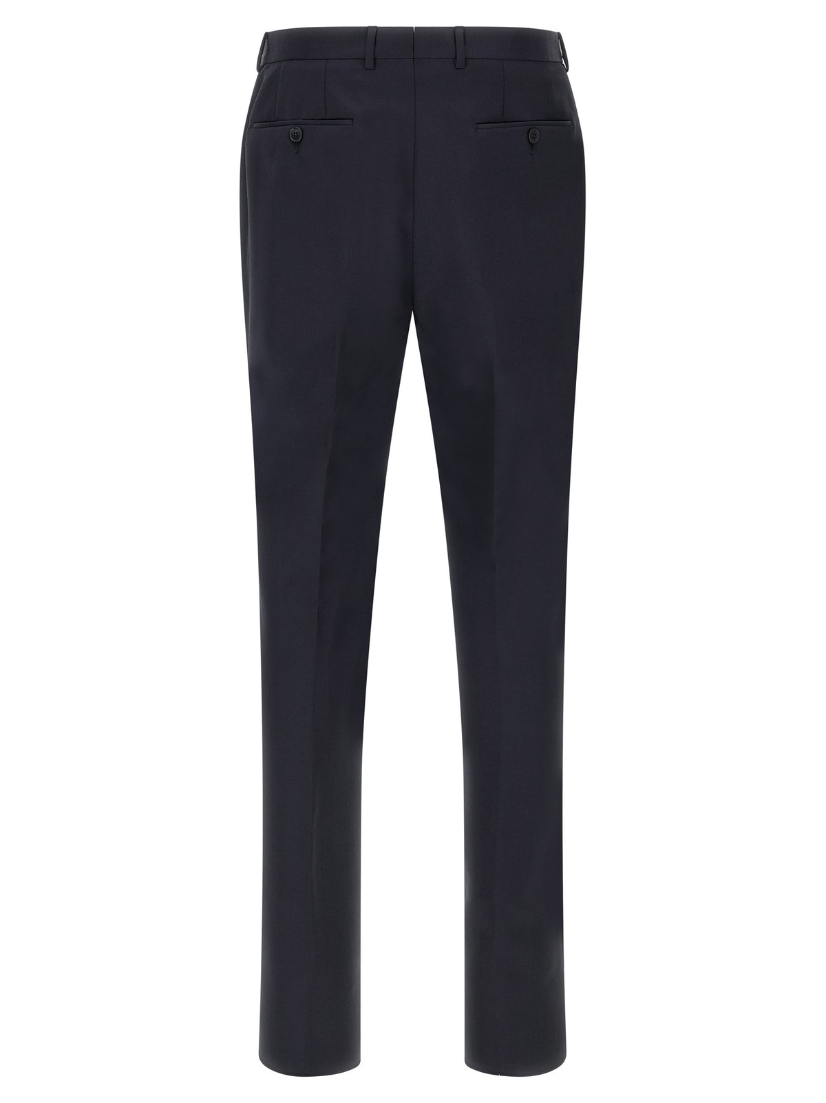 Blue Wool Two-Piece Suit