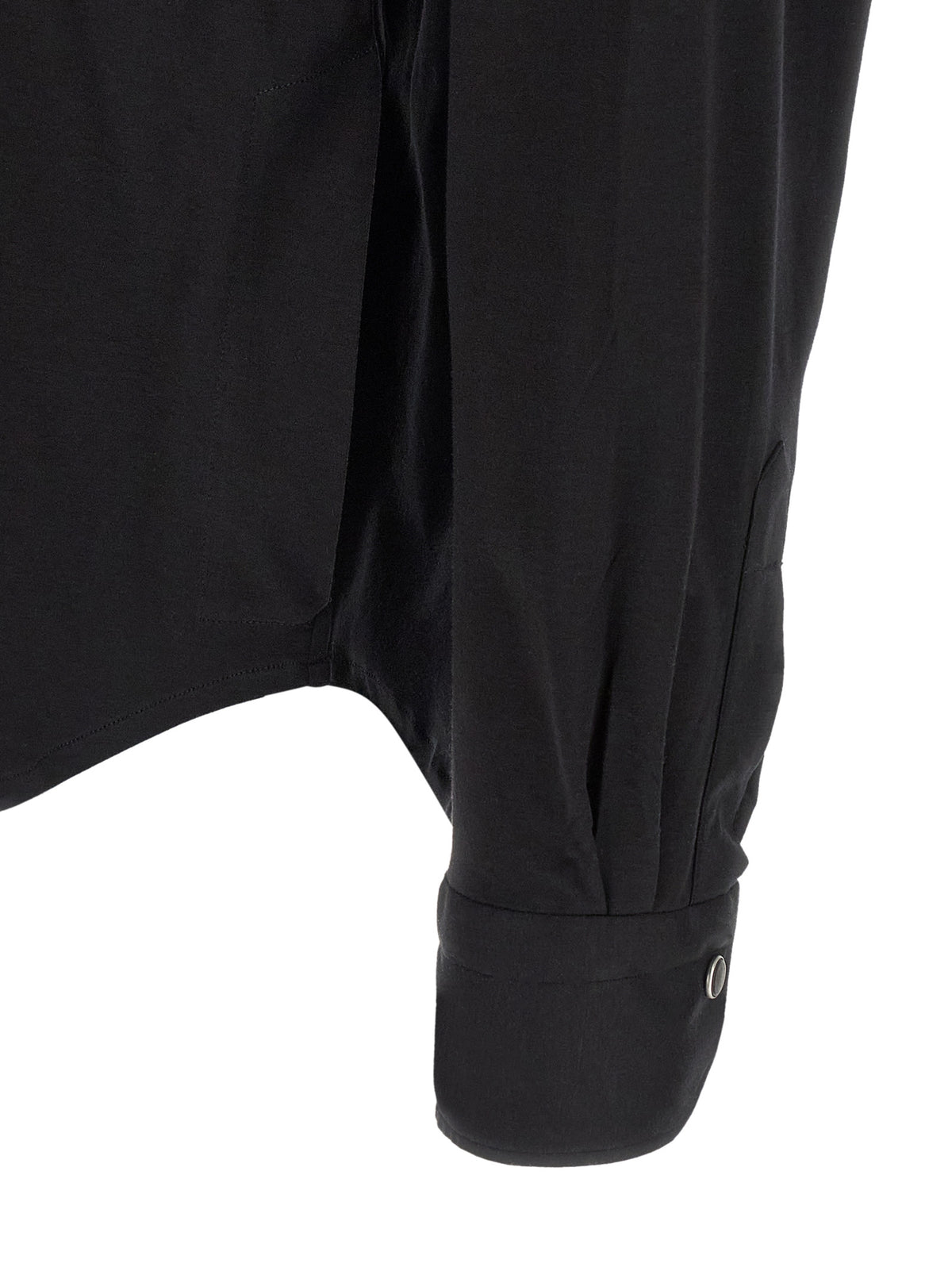 Black Cotton Blouse