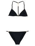 Black Polyamide Bikini